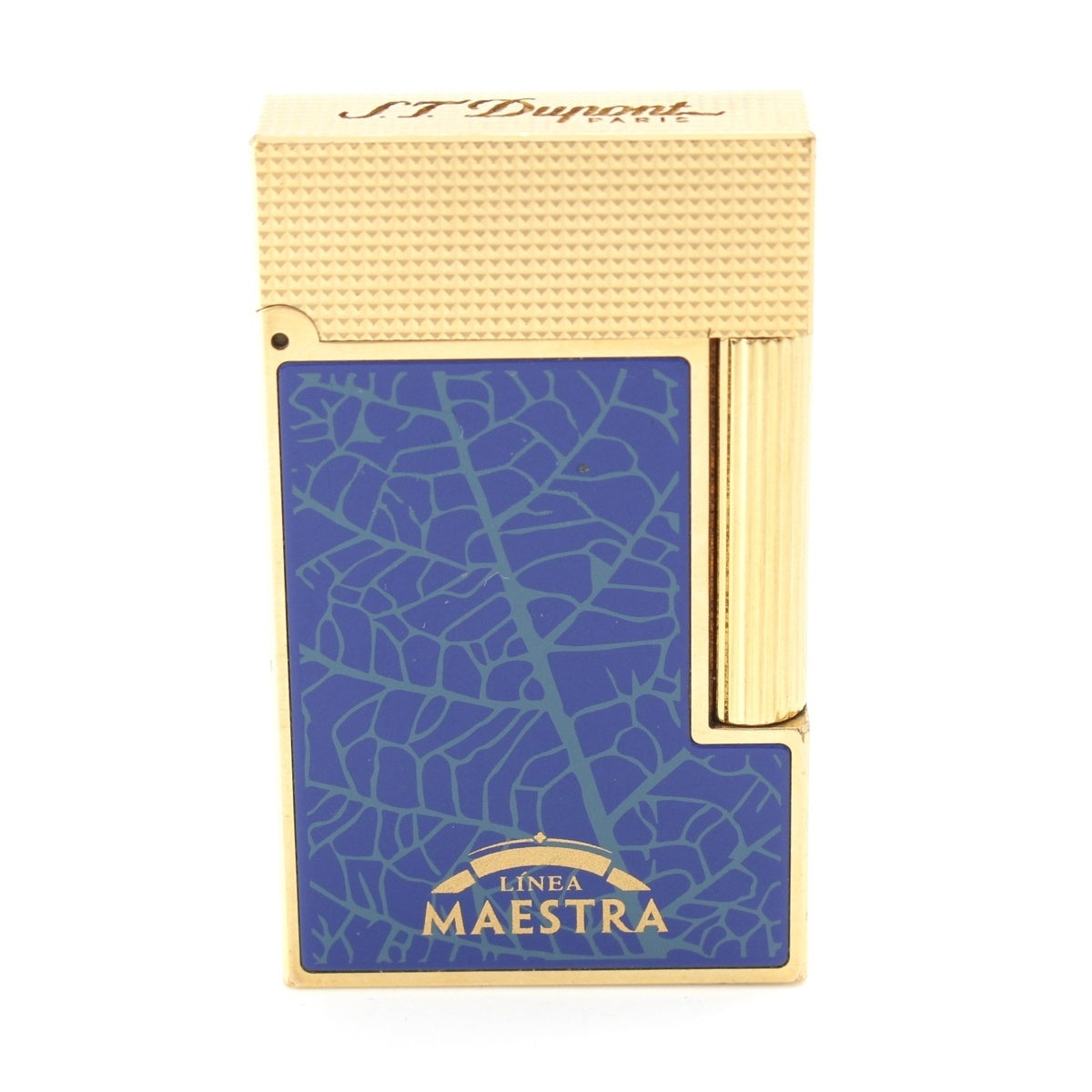 Dupont GP Gold Line 2 Partagas Linea Maestra Lighter lighter C16095 blue