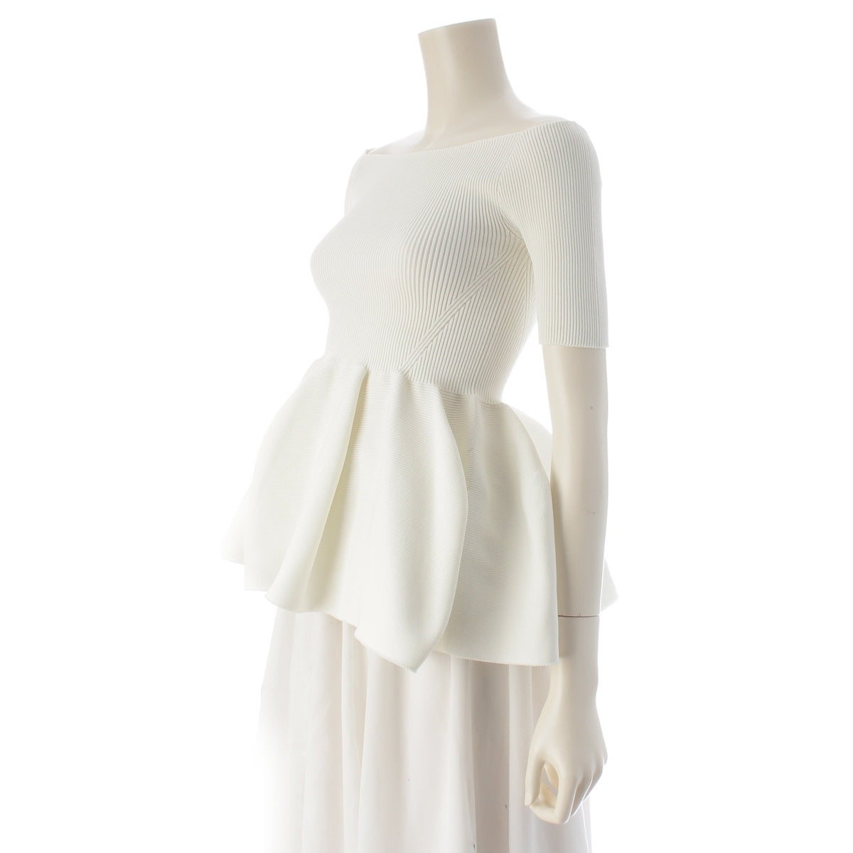 CFCL POTTERY HS OFF SHOULDER SHORT SLEEVE TOP (Short-sleeved top) Tunic CF009KN019 white F