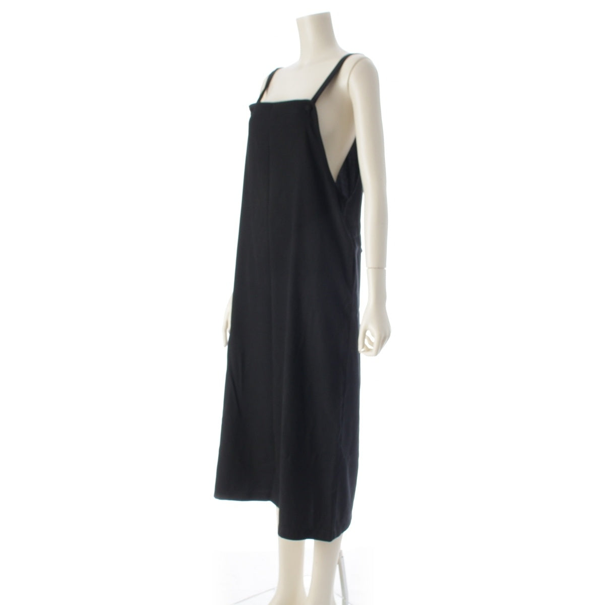 im product Isseimi Sunburn Sleeveless Waist belt one piece tops skirts black