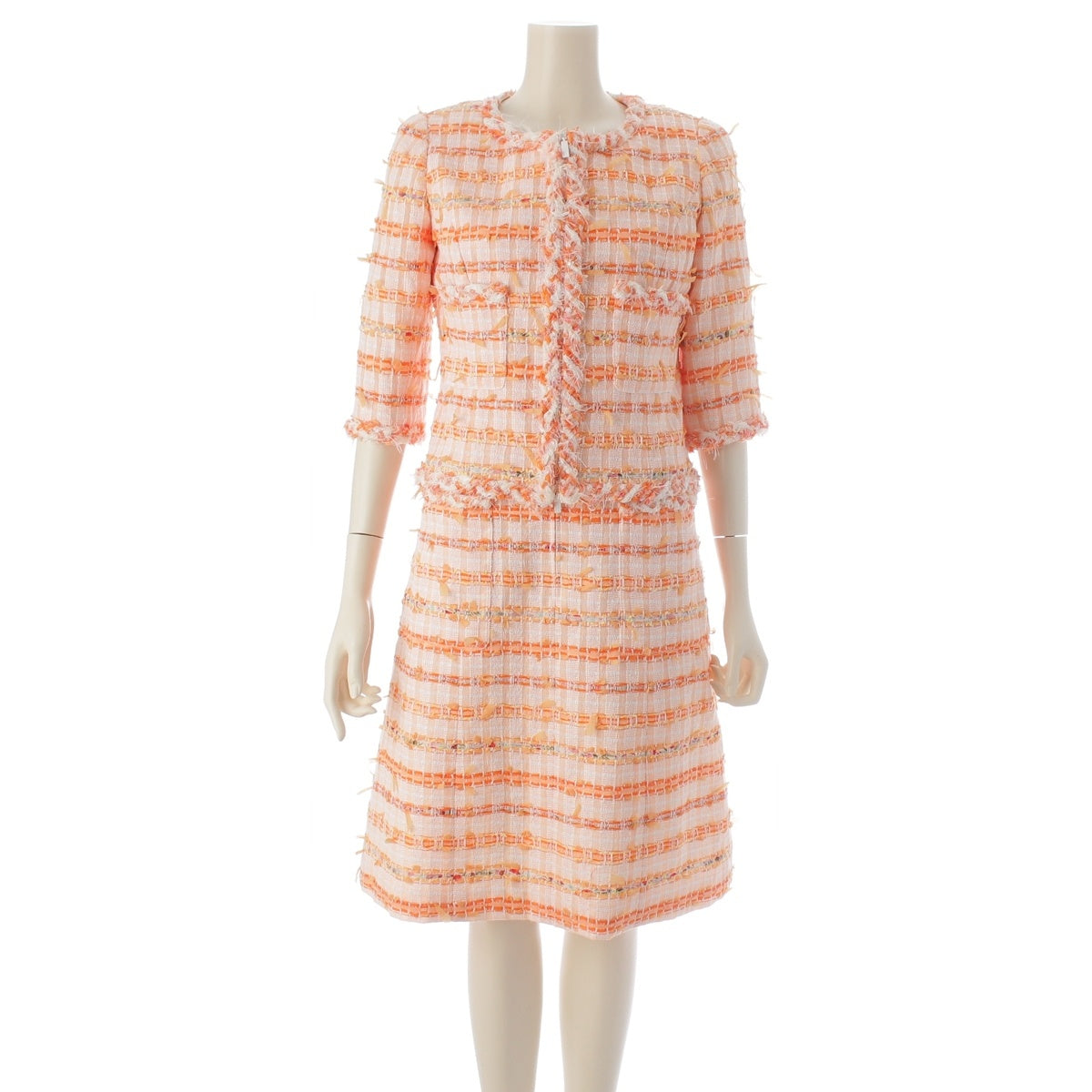 Rene Maria Kent Tweed one piece setup 6023180/6026530 Orange 36