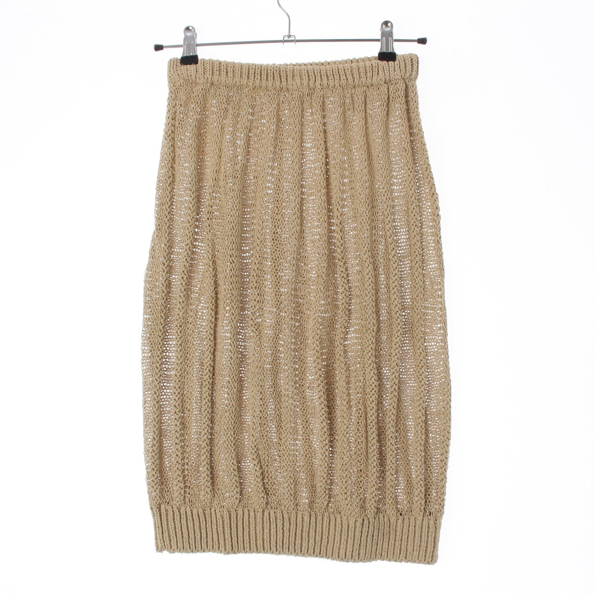 TSUMORI CHISATO See-through openwork knit skirt Bottoms TC12-KG011 beige M