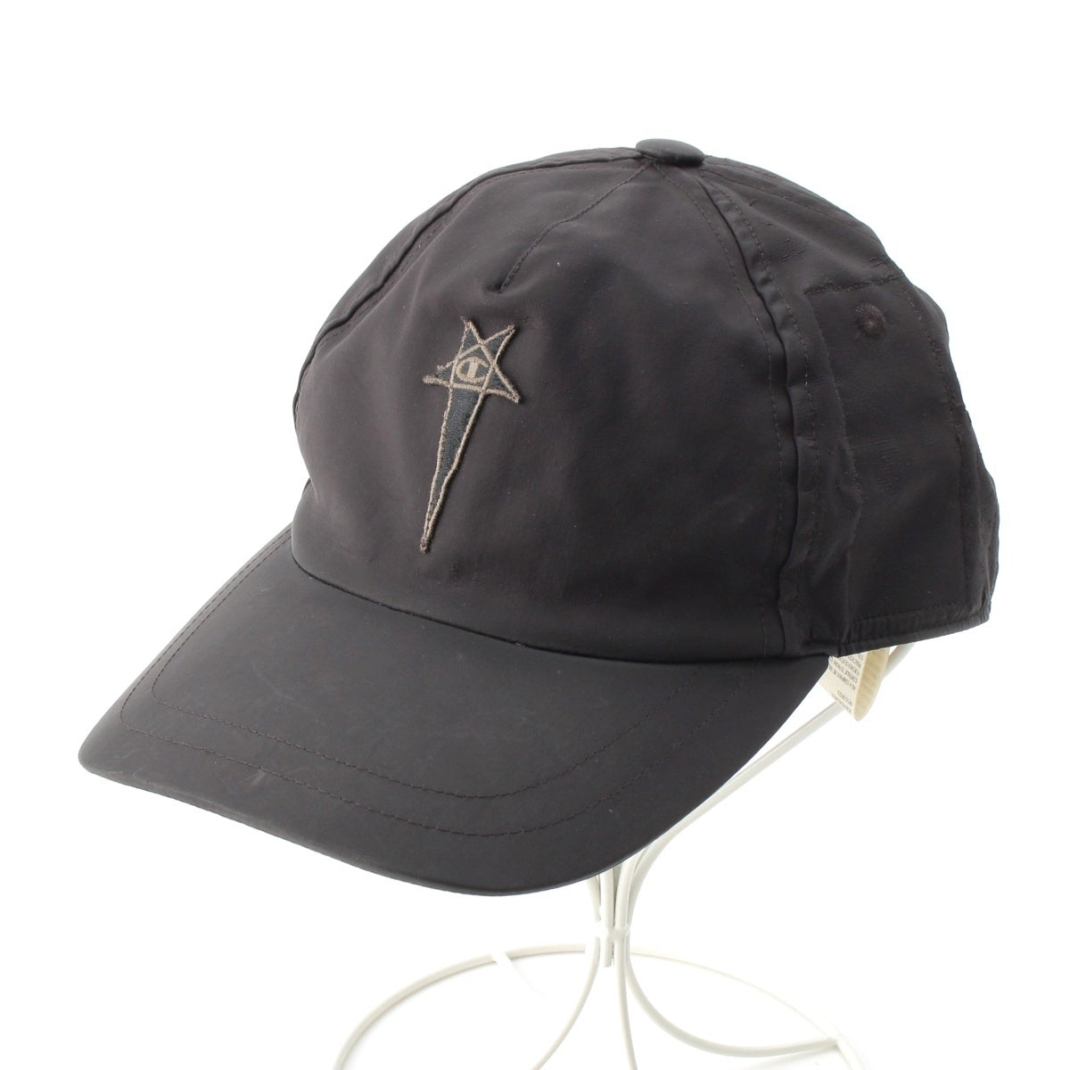 Rick Owens champion Nylon cap black Italy