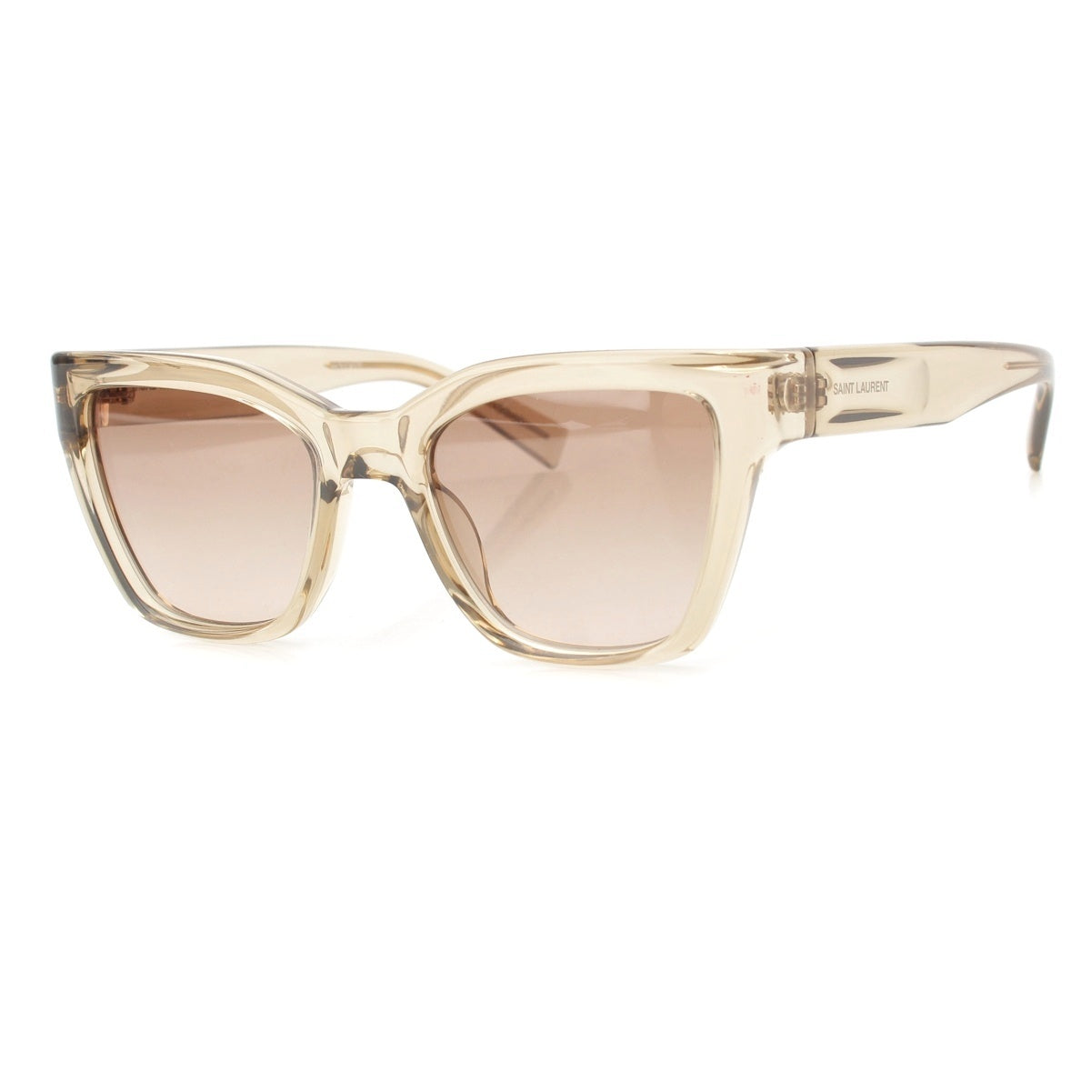 SAINT LAURENT plastic sunglasses SL641 005 Beige