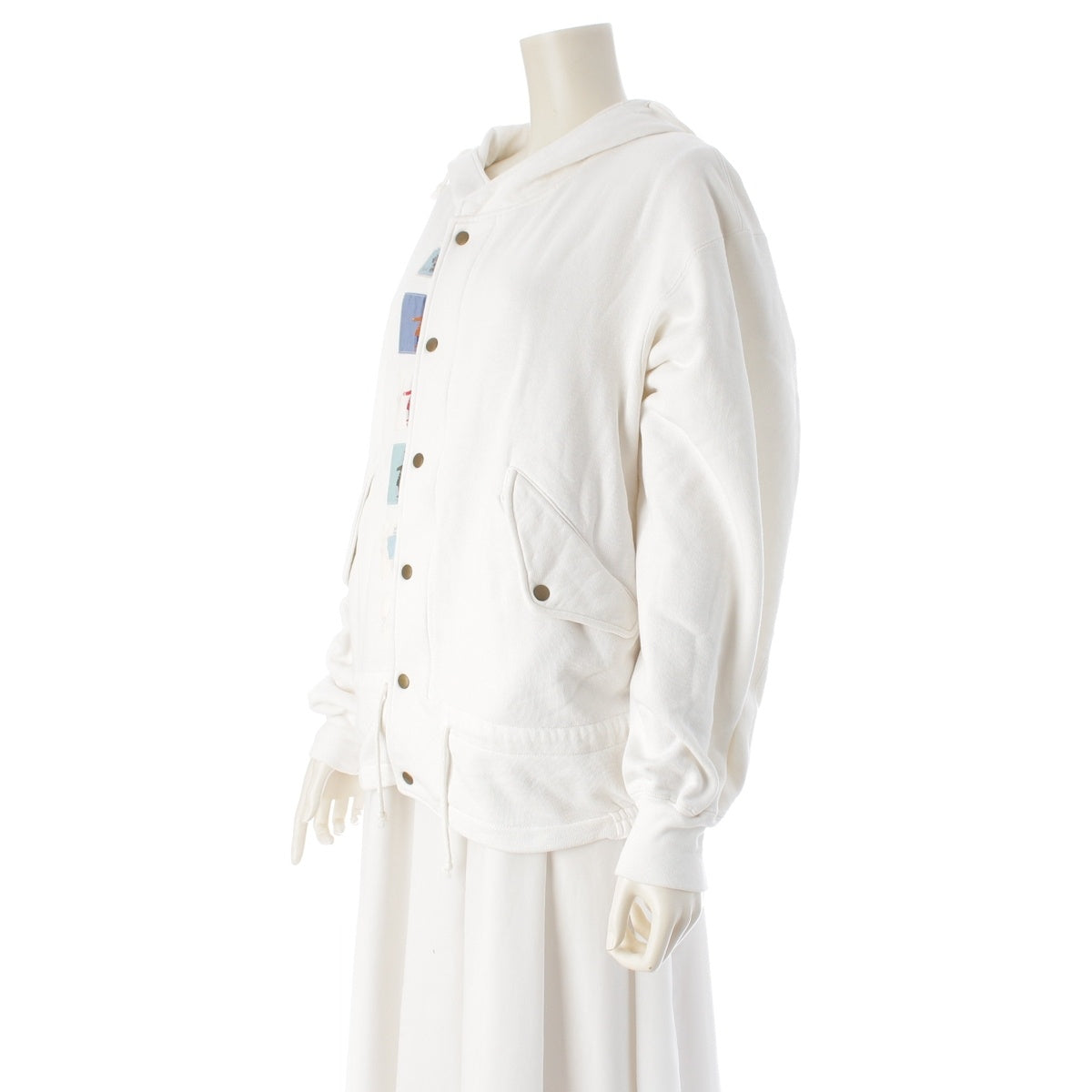 Karl Helmut cotton Early Vintage Blouson white