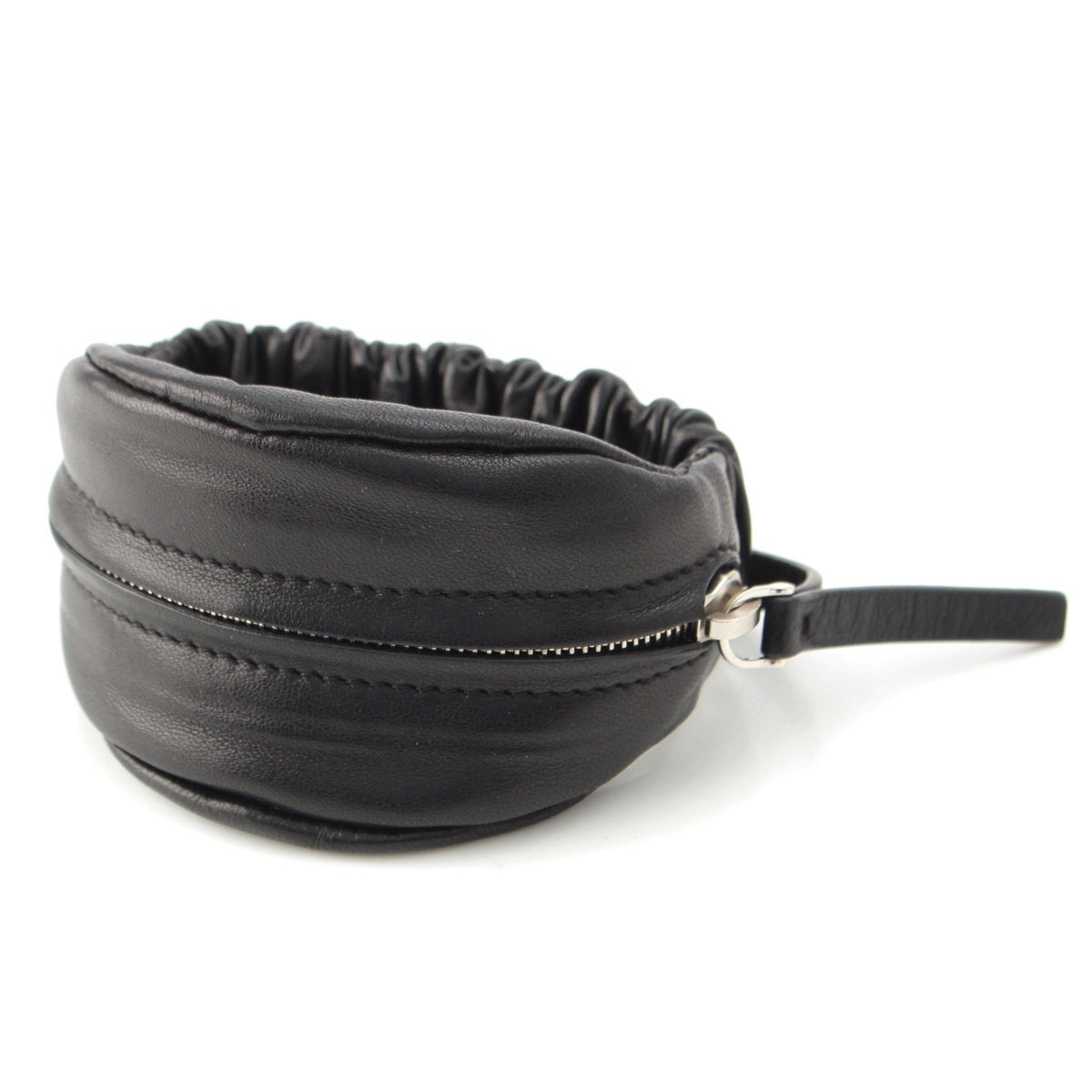 THE ROW COIN WRISTLET Leather cowhide Coin case Wallet Wallet W1508 black