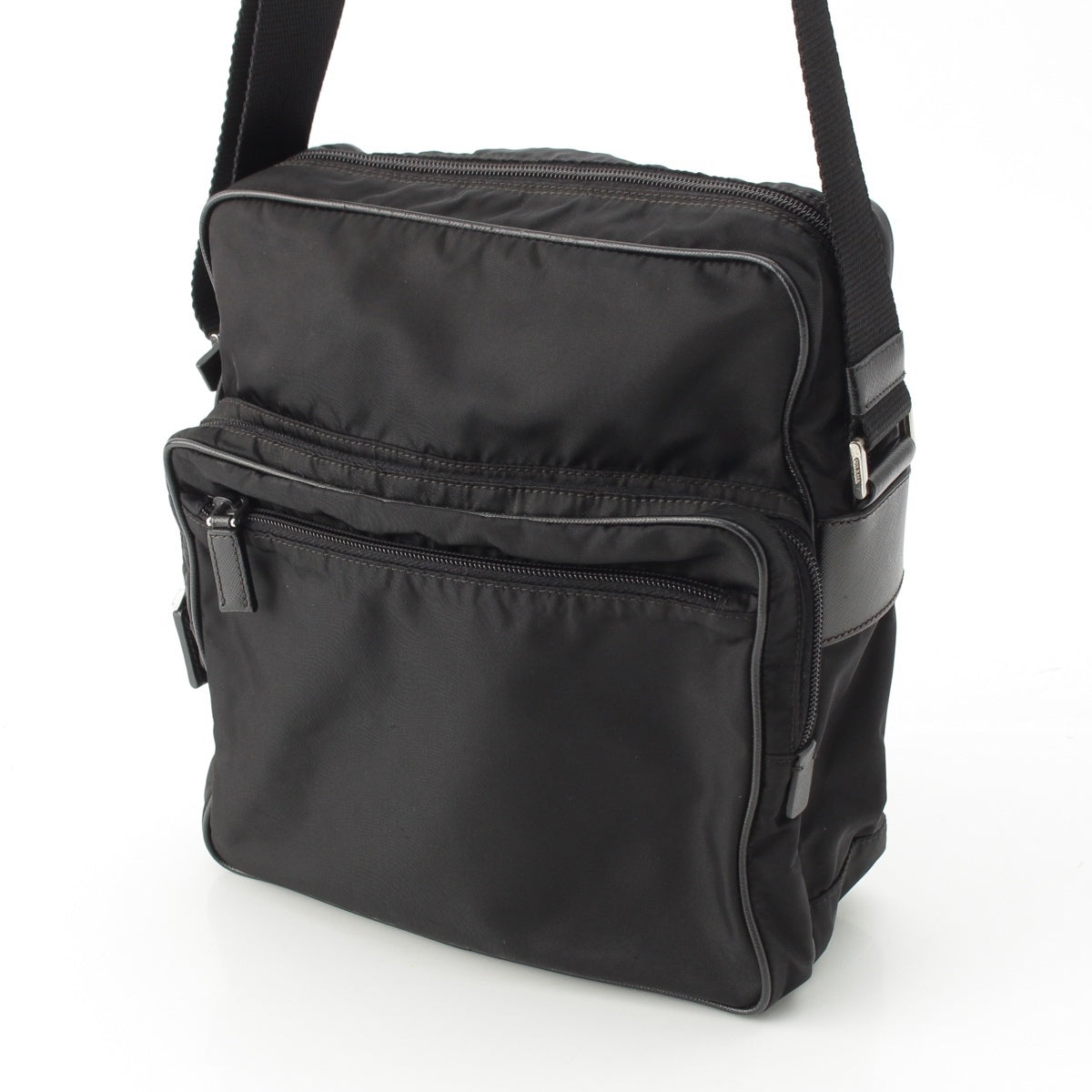 PRADA Shoulder Messenger bag VA0189 black