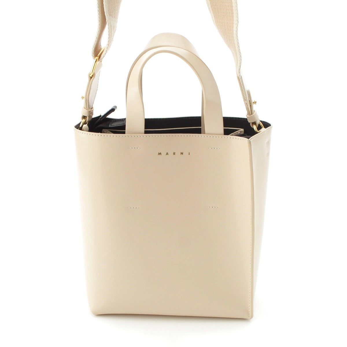 MARNI Museo 2way cross body bag SHMP0039U Ivory