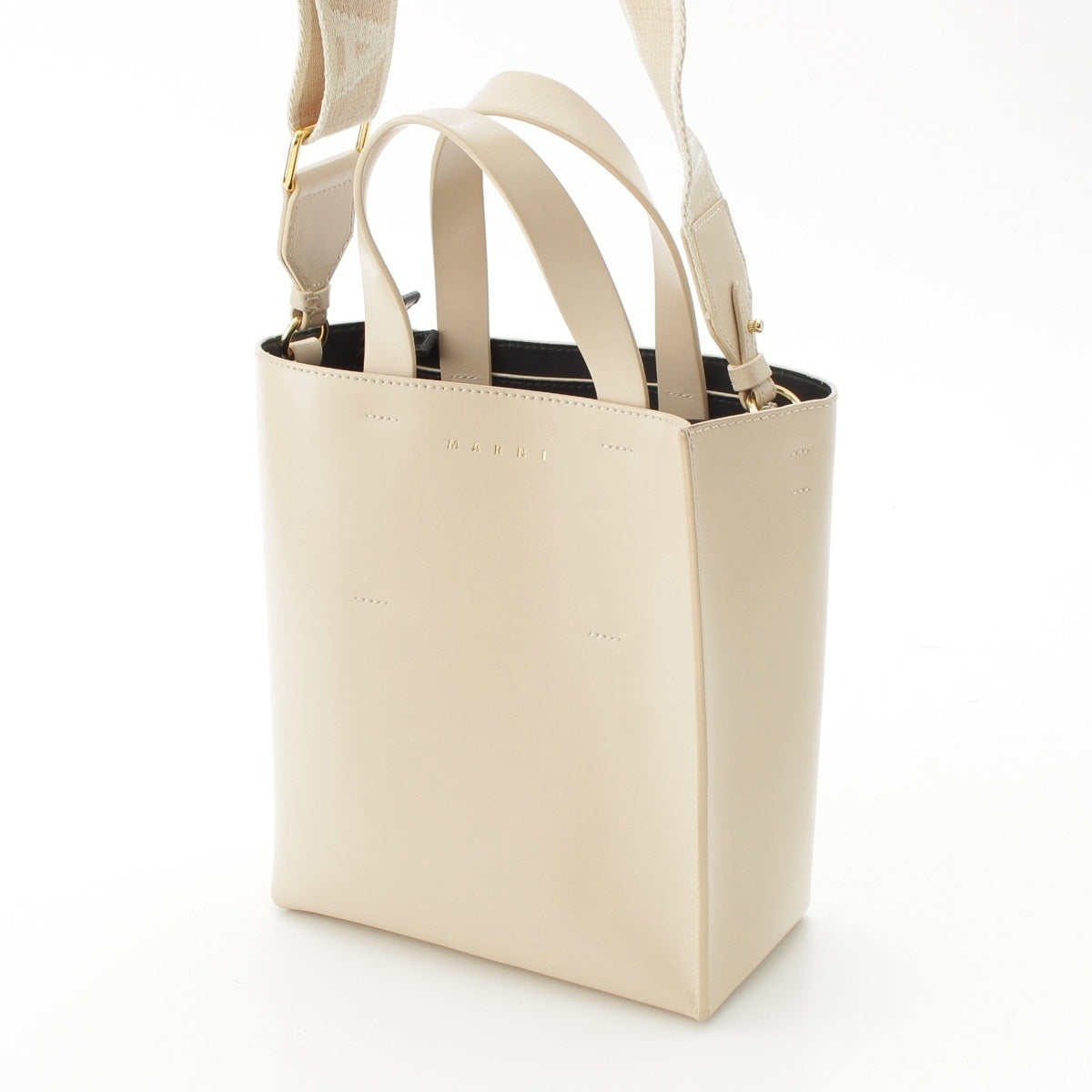 MARNI Museo 2way cross body bag SHMP0039U Ivory