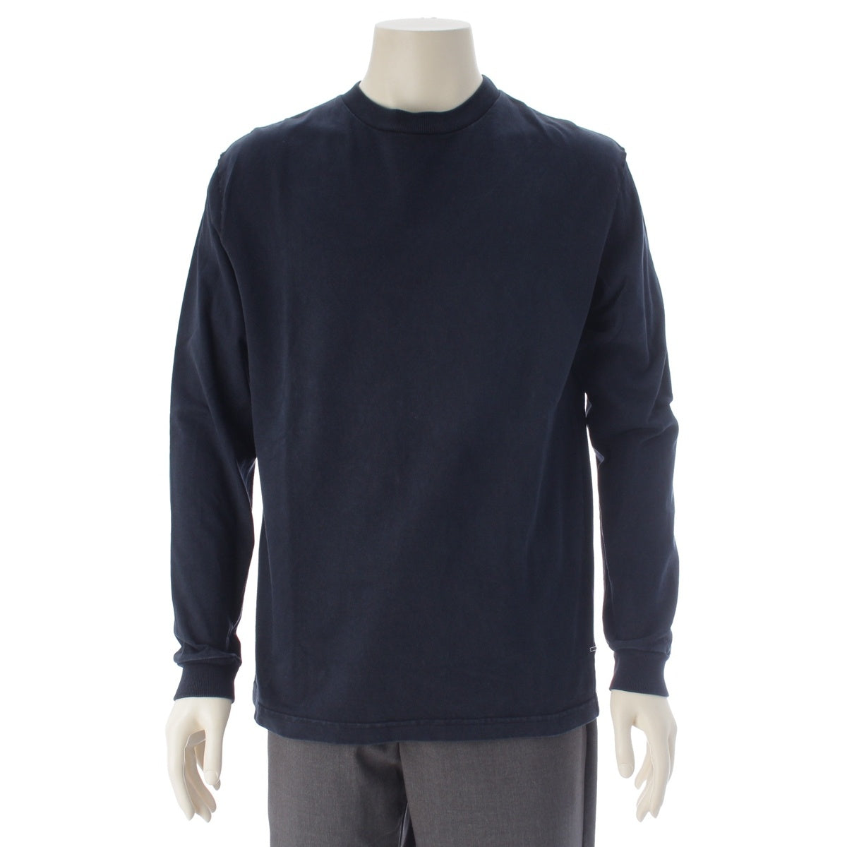 LOUIS VUITTON Inside Out Crew Neck Long-Sleeve T-Shirt Long-sleeved T-shirt tops Navy XS