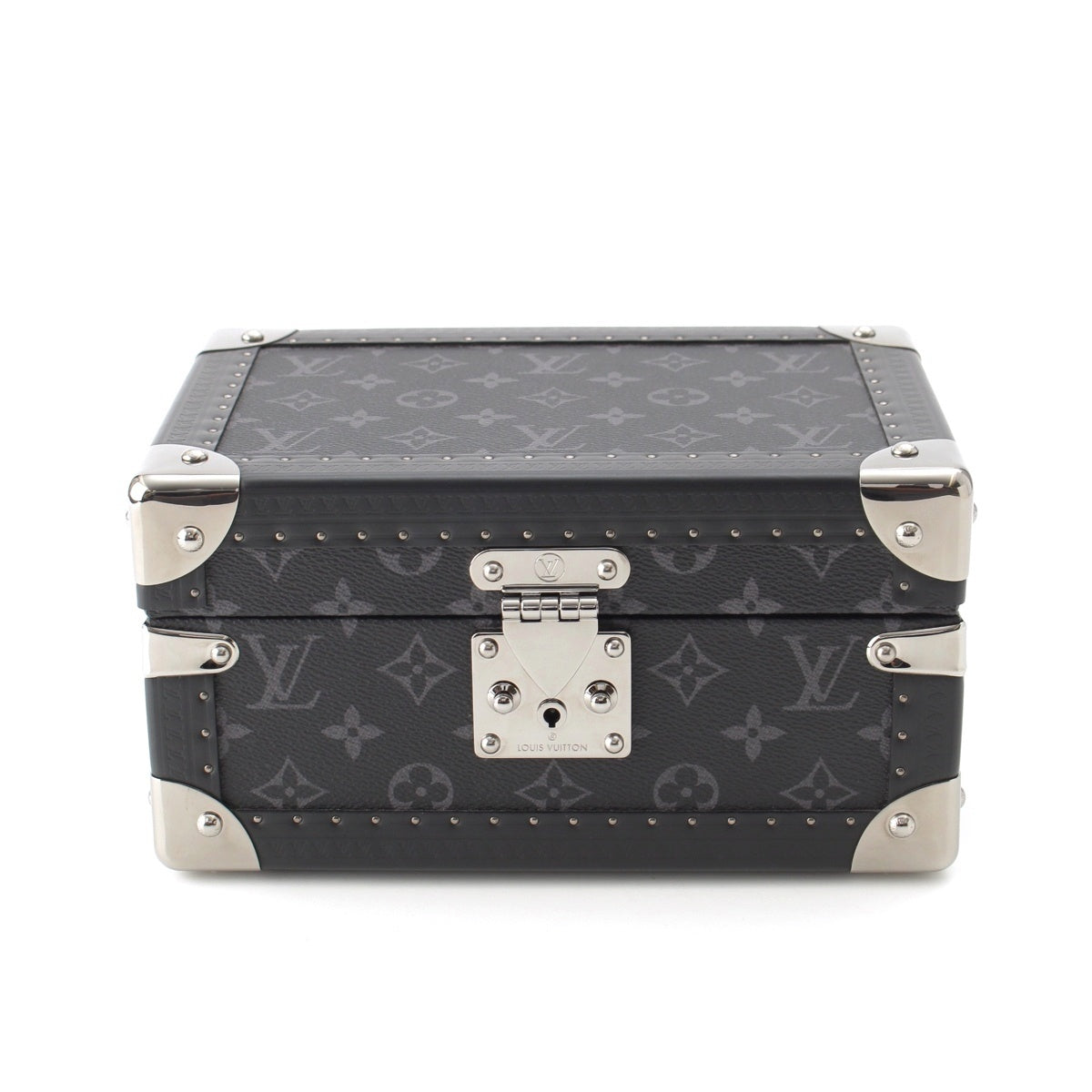 LOUIS VUITTON Monogram Eclipse Coffret Tresor 24 Fashion accessories M11108 black