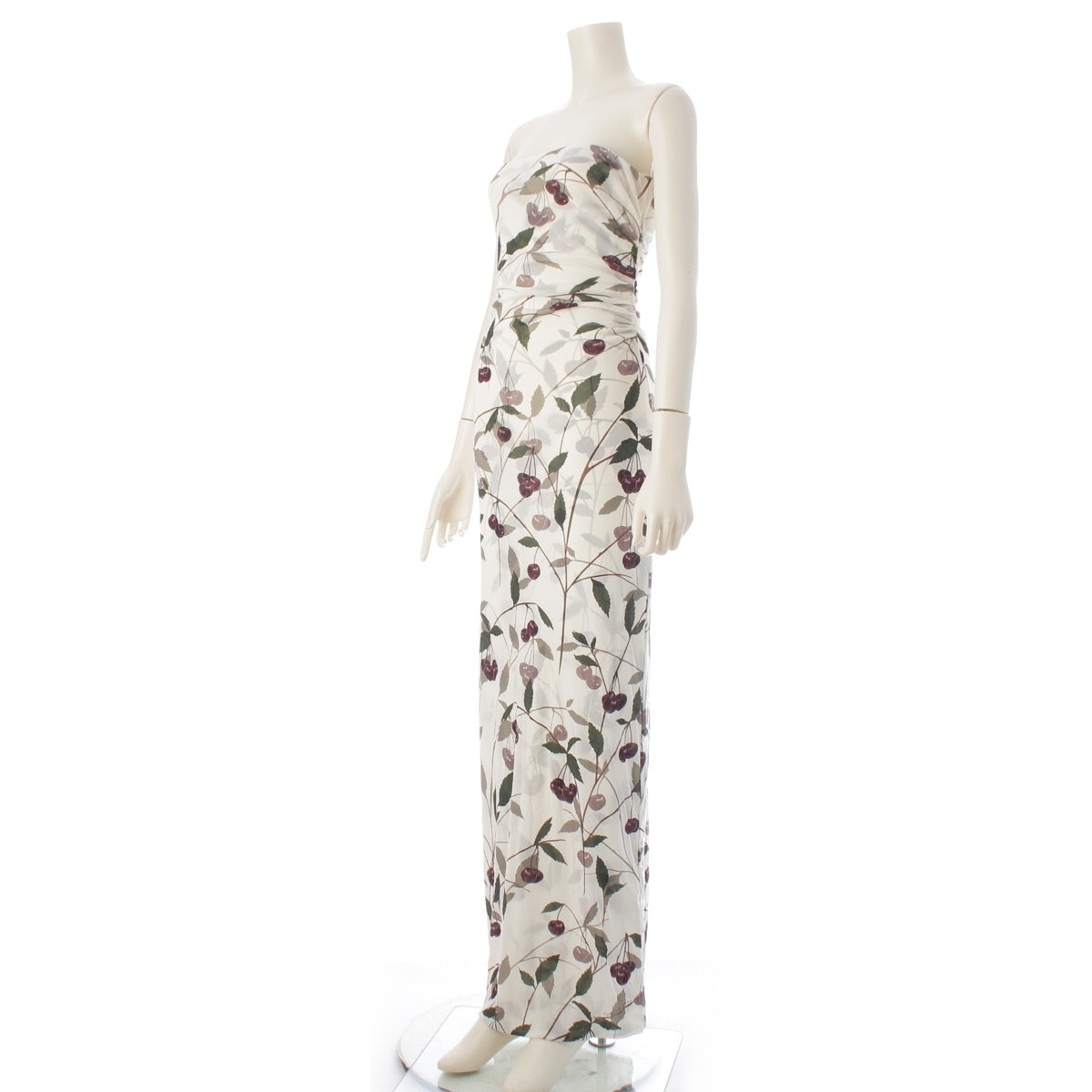 Stella McCartney cherry cherries one piece dress white M