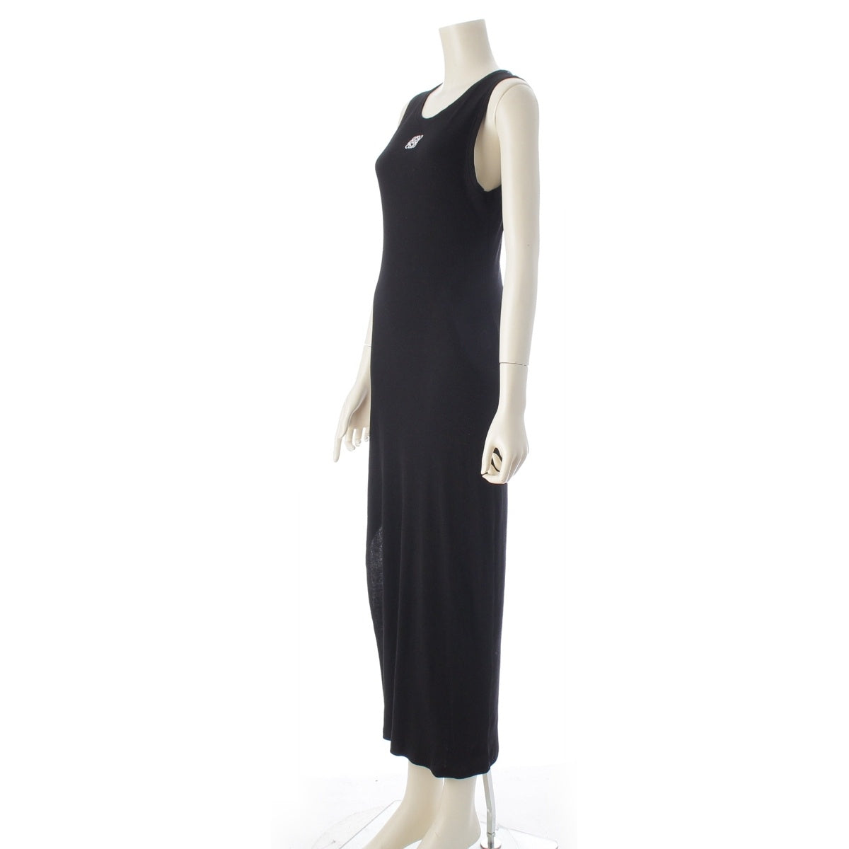 LOEWE Anagram embroidered sleeveless top one piece black L