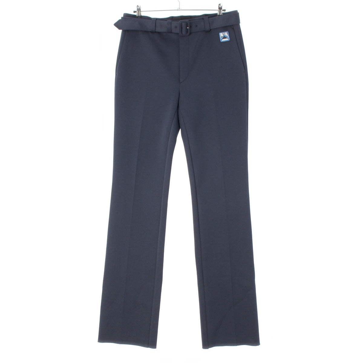 PRADA Slacks with belt Pants UP0039 Navy 50