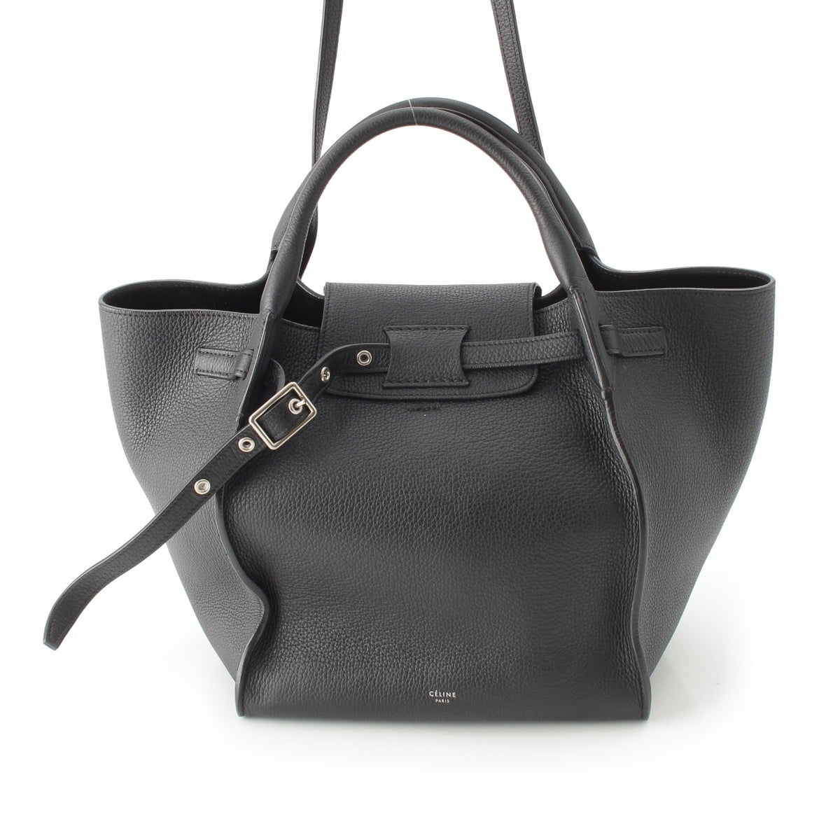 CELINE Big bag small 2WAY Handbag black