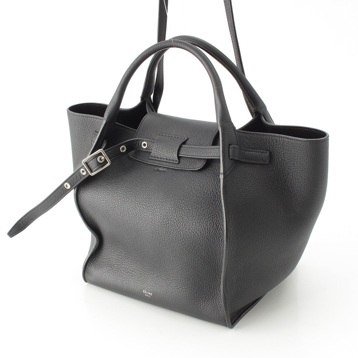CELINE Big bag small 2WAY Handbag black