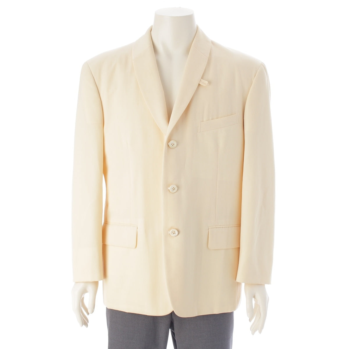 COMME des GARCONS HOMME PLUS tailored jacket PP-11005S Ivory S