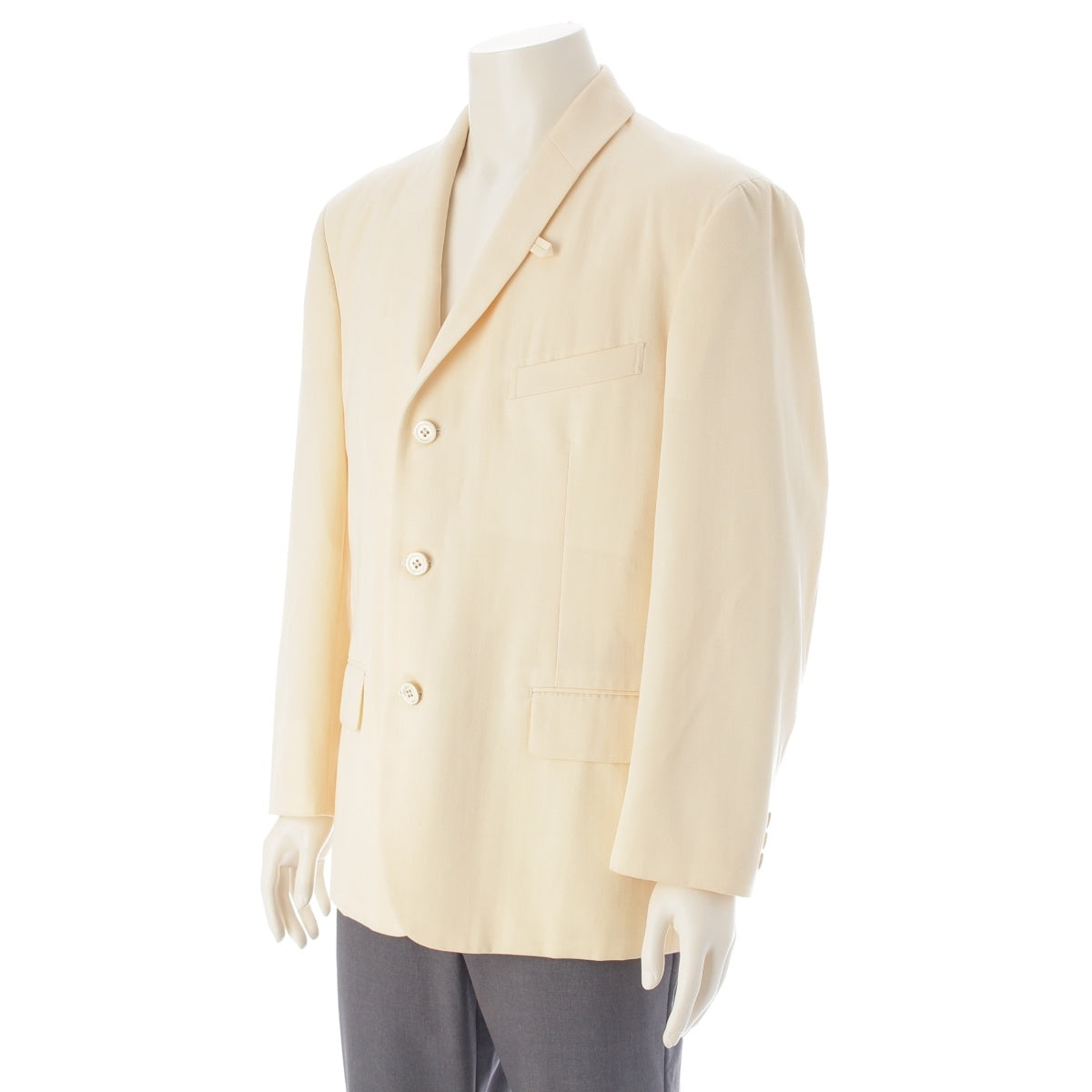 COMME des GARCONS HOMME PLUS tailored jacket PP-11005S Ivory S