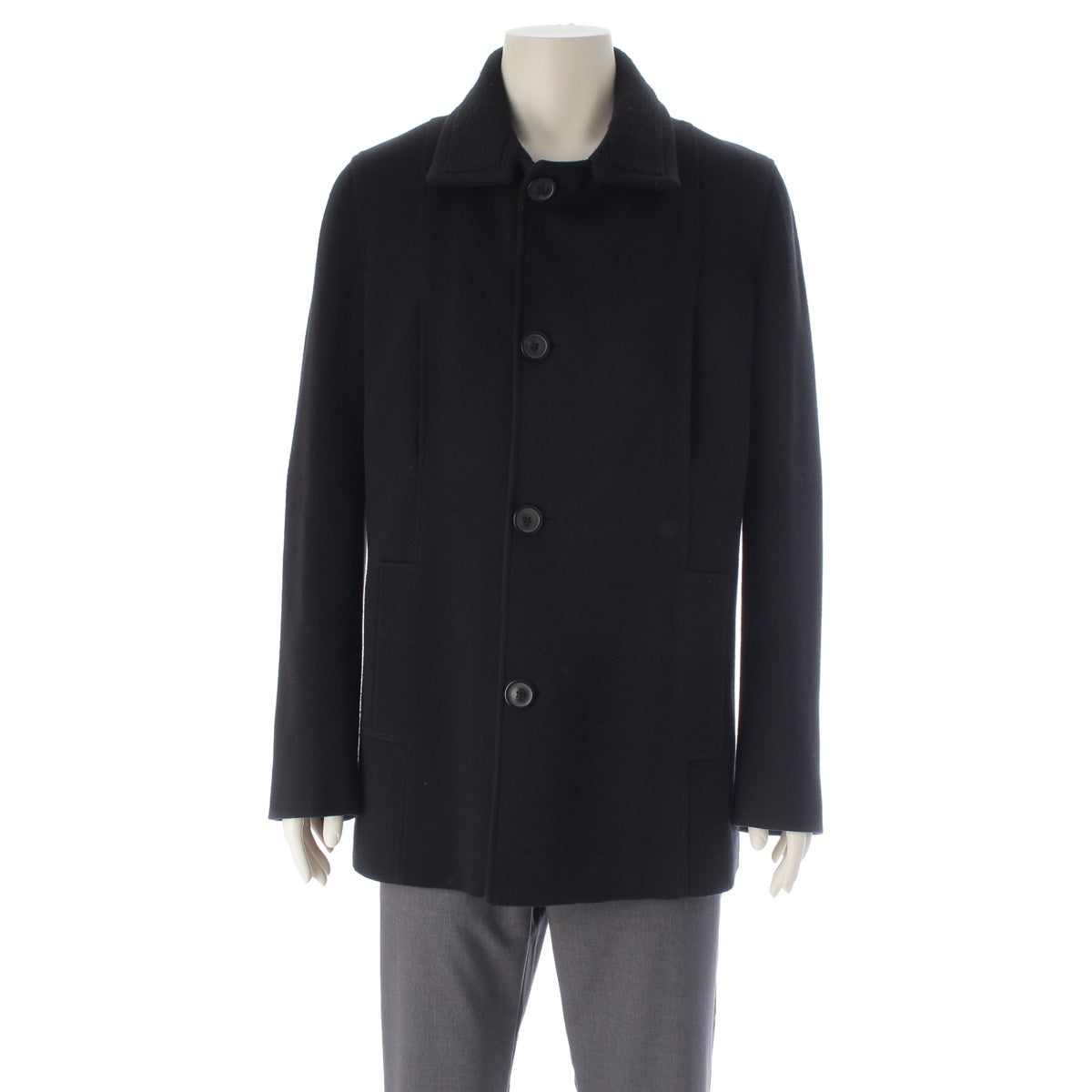 Maison Margiela wool coat outer 50 AM129 black 48