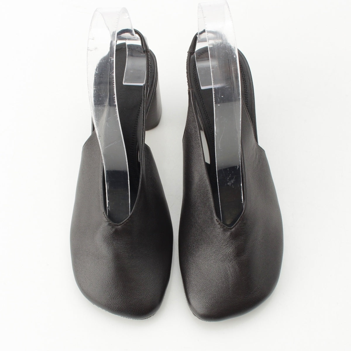 LEMAIRE Glove 80 Slingback Gloves leather pumps Shoes, Sandals, Heels Brown 36