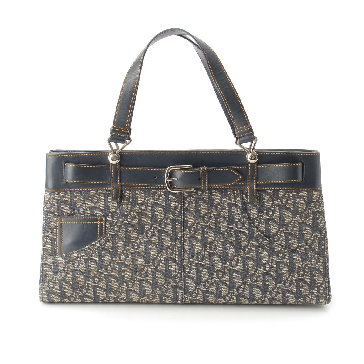 Dior Trotter canvas Handbag Navy