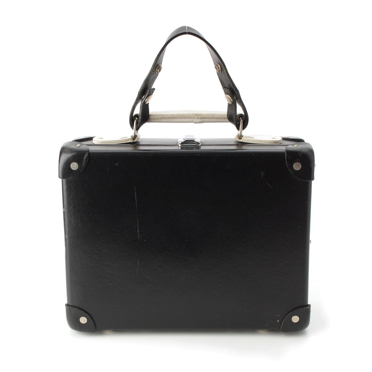 GLOBE TROTTER Safari Vulcan fiber carry case trunk black