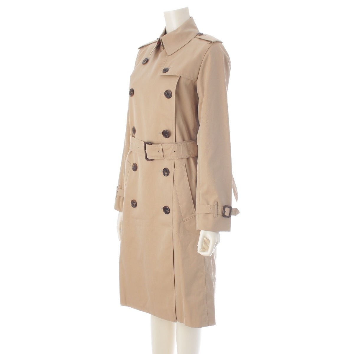 BURBERRY cotton with wool liner trench coat B1A88-430-51 beige 36
