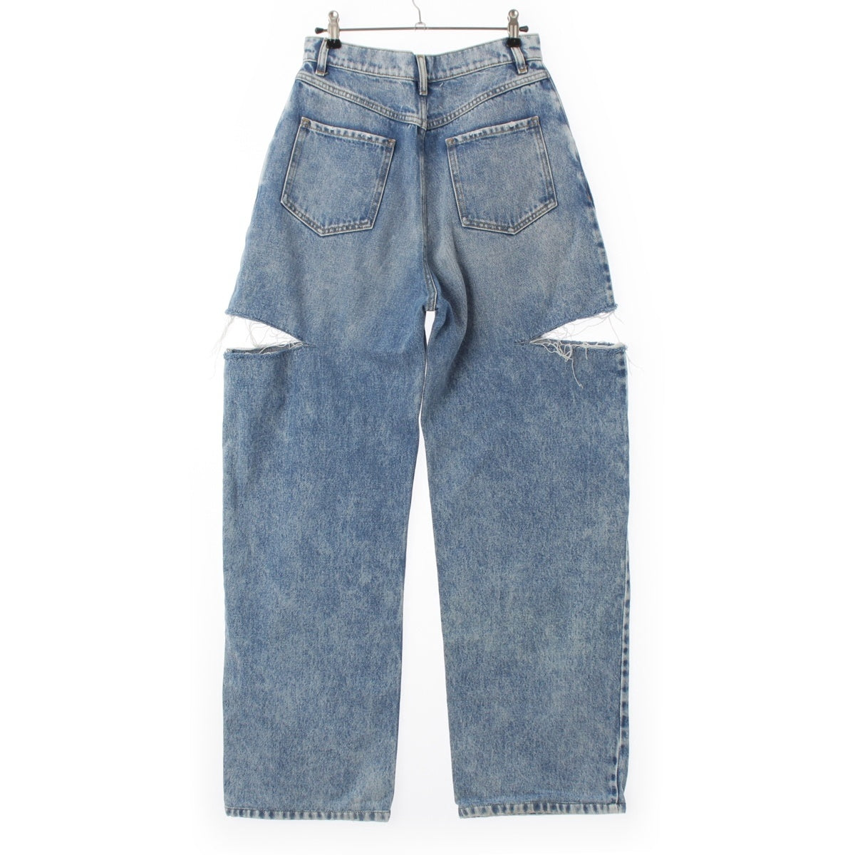 Maison Margiela 〇1 cotton Slash Pants Denim pants S51LA0051 blue 40