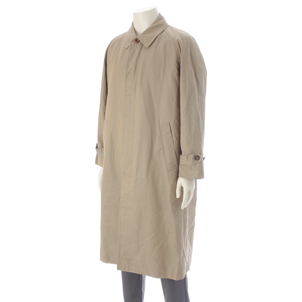 COMME des GARCONS HOMME cotton long Stainless collar coat HC-08005S beige S