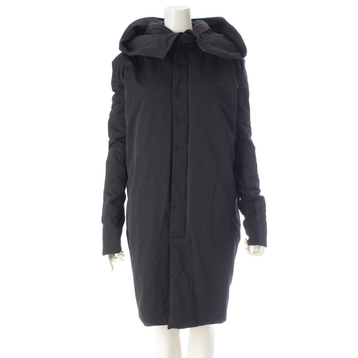 Rick Owens Hooded coat outer RP14F6901-MU black 40
