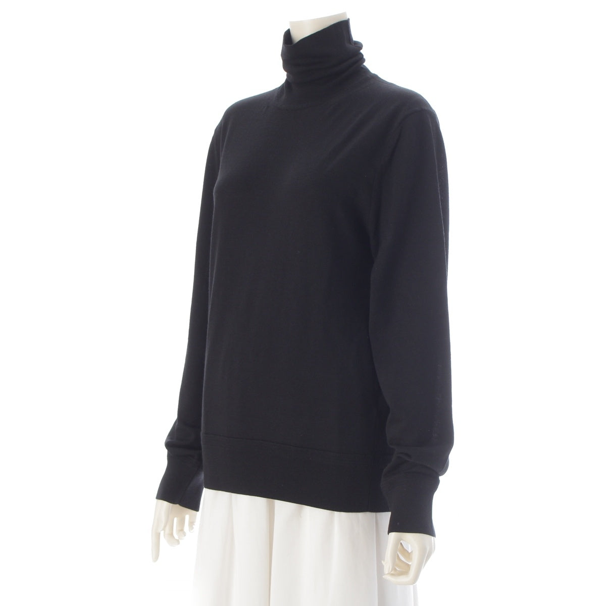 TOM FORD wool High neck Long sleeve knit BAM94 TFK120 K09 black 46R