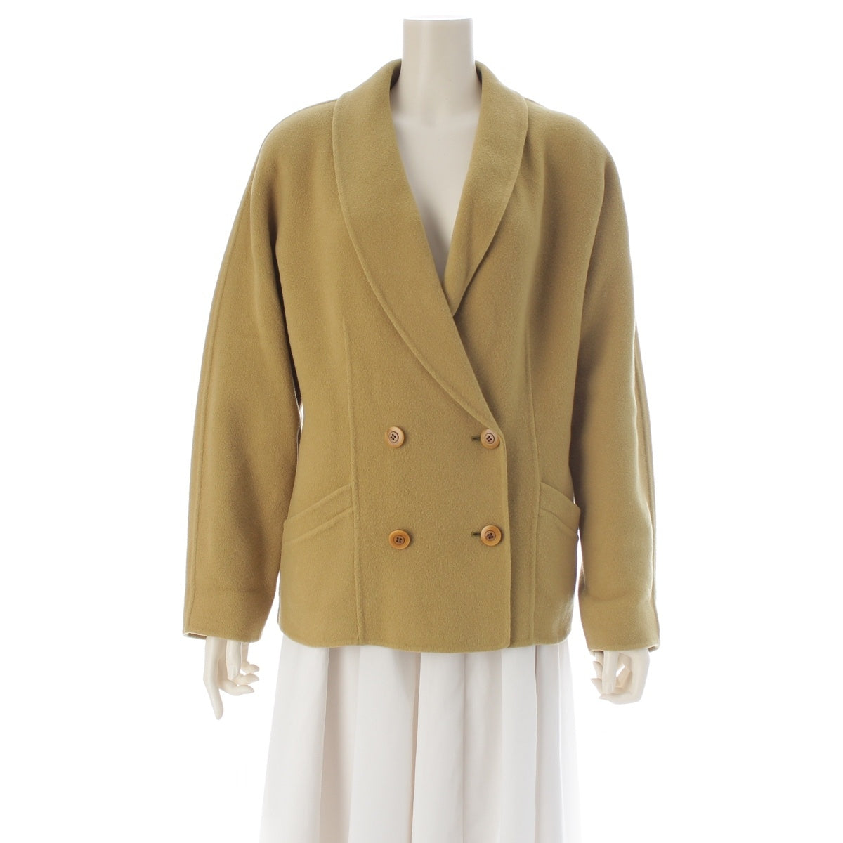 GUCCI wool outer coat Yellow 42