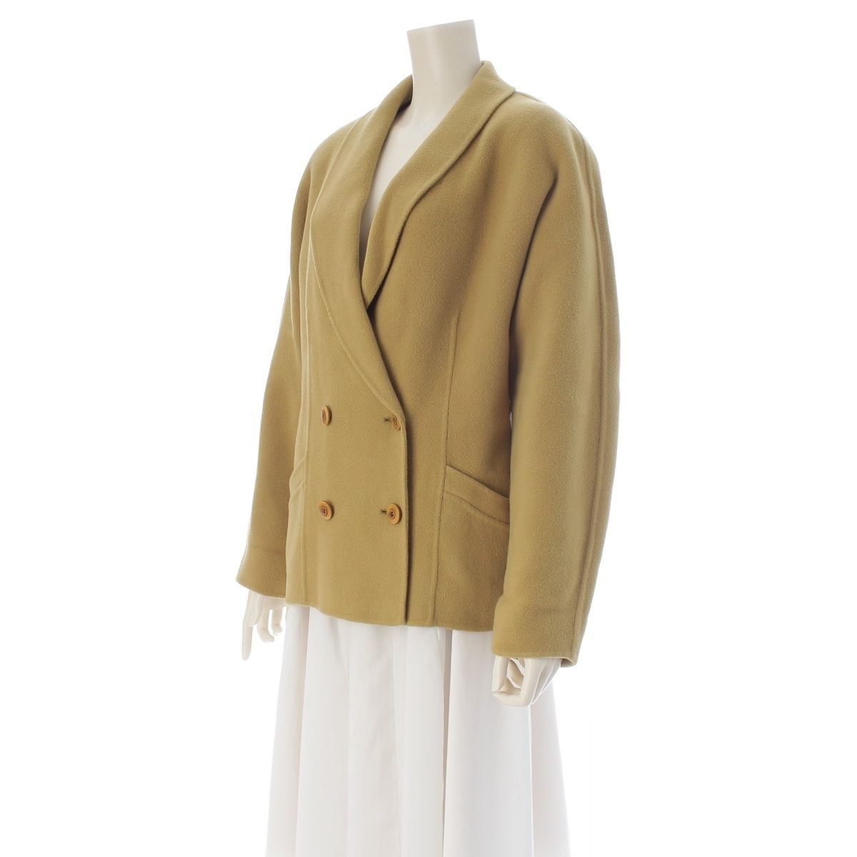 GUCCI wool outer coat Yellow 42