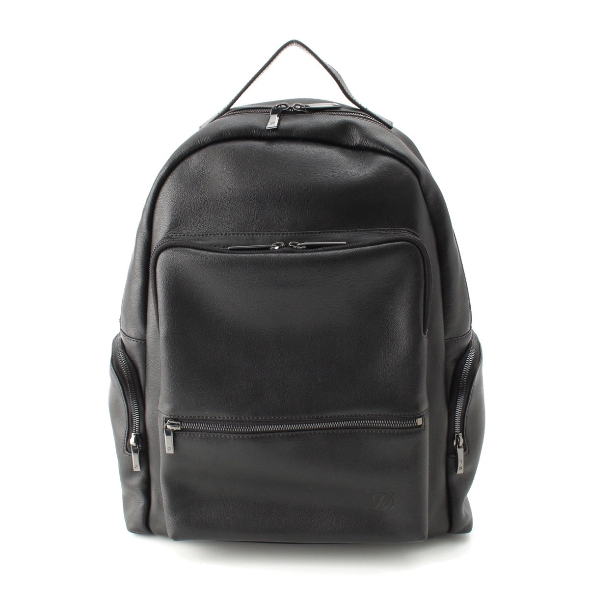 Dupont leather Backpack Daypack Backpack black