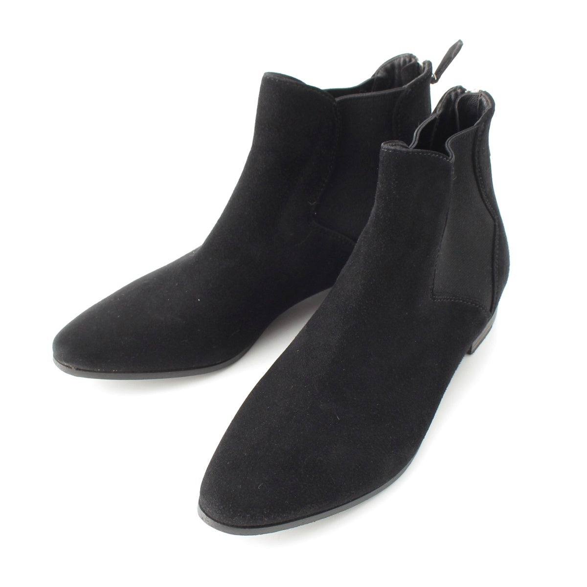 PRADA suede boots short boots black 36