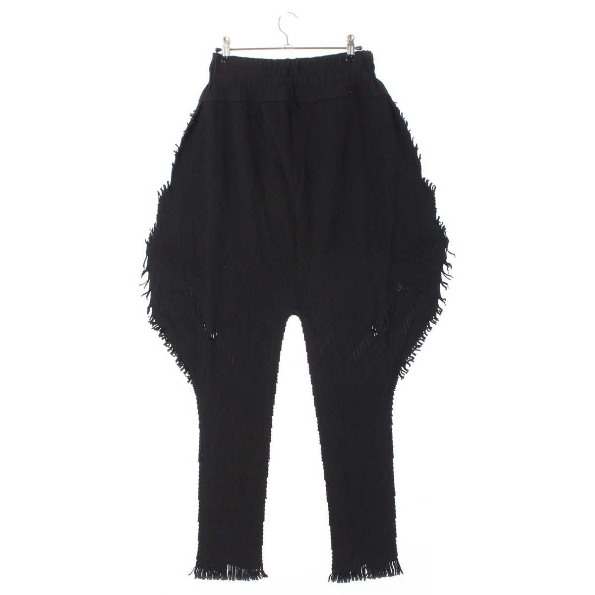ISSEY MIYAKE FETE Fringe Sarouel Pants Pants Bottoms IF84KF592 black 2