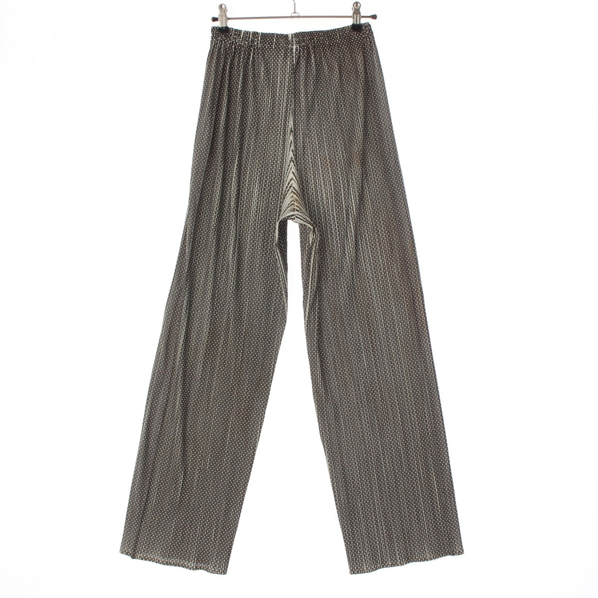 PLEATS PLEASE Dot transfer print Pants Bottoms PP52-JF443 Moss green 3