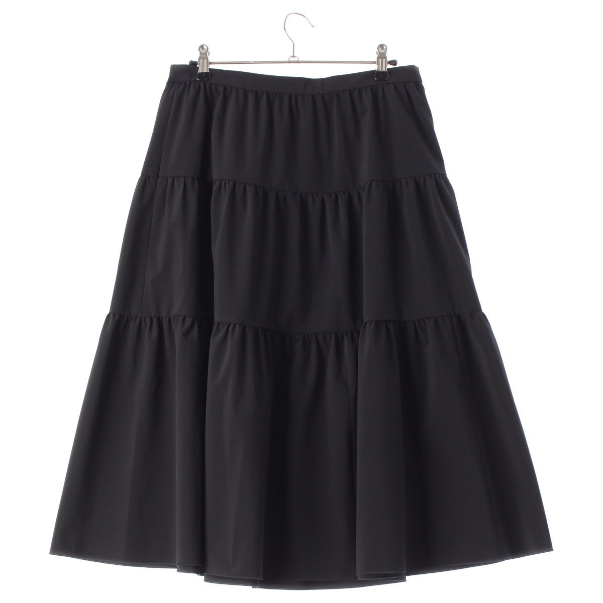 FOXEY NEW YORK Spring Garden Tiered frills skirt Bottoms 45275 Navy 42