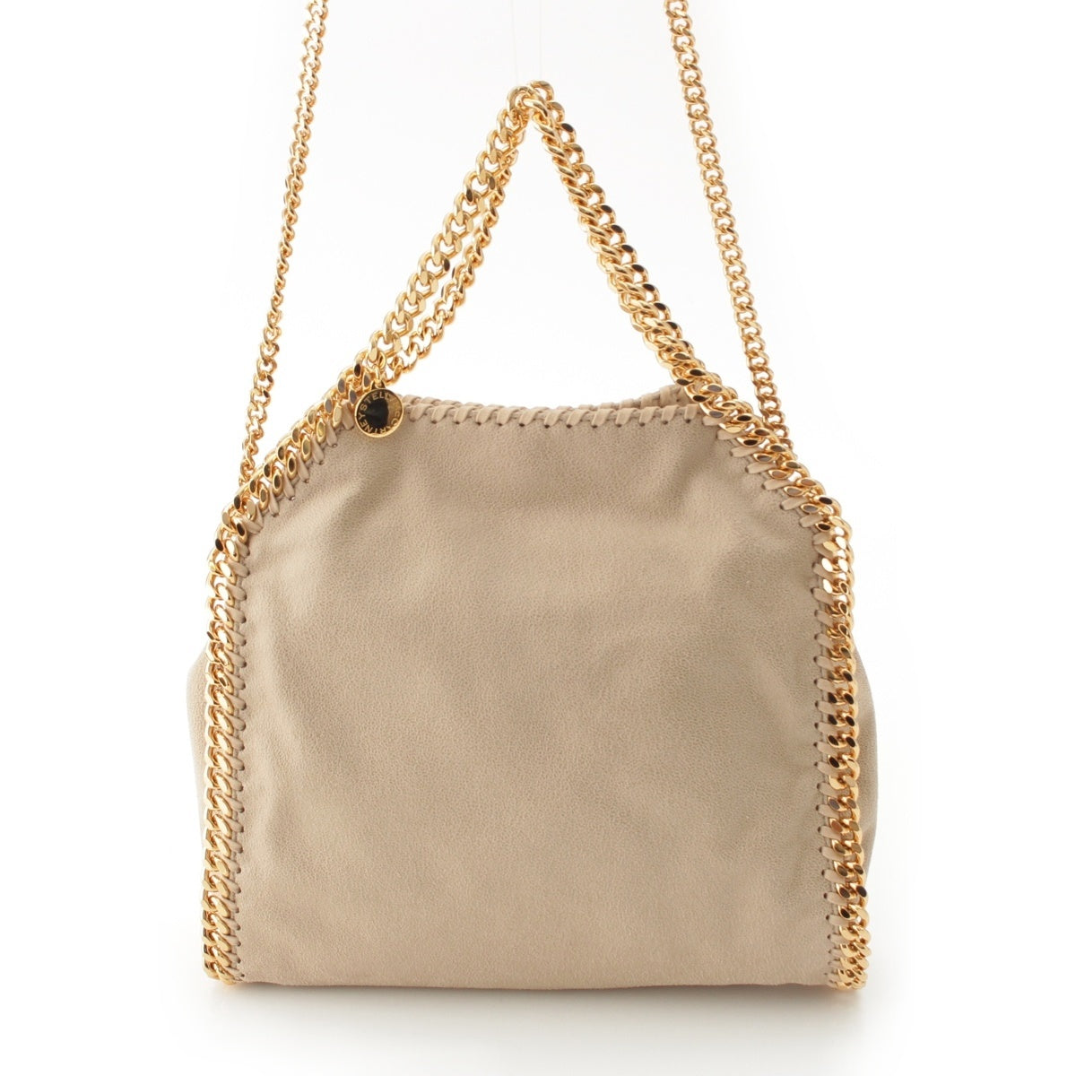 Stella McCartney Falabella Mini Chain 2WAY Shoulder Handbag beige