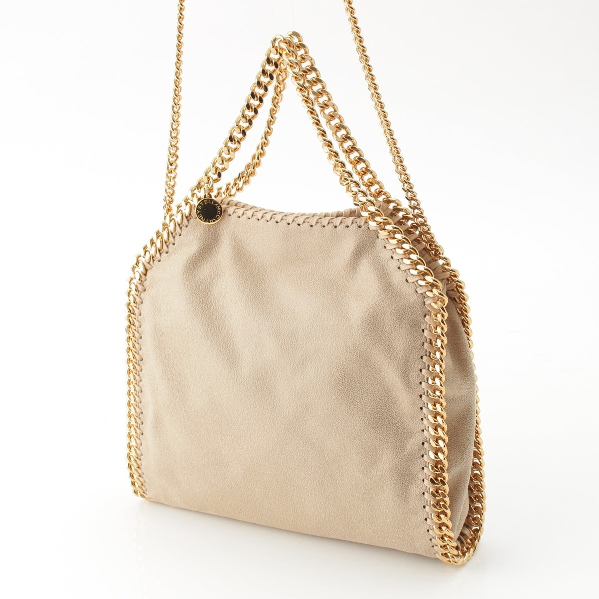 Stella McCartney Falabella Mini Chain 2WAY Shoulder Handbag beige