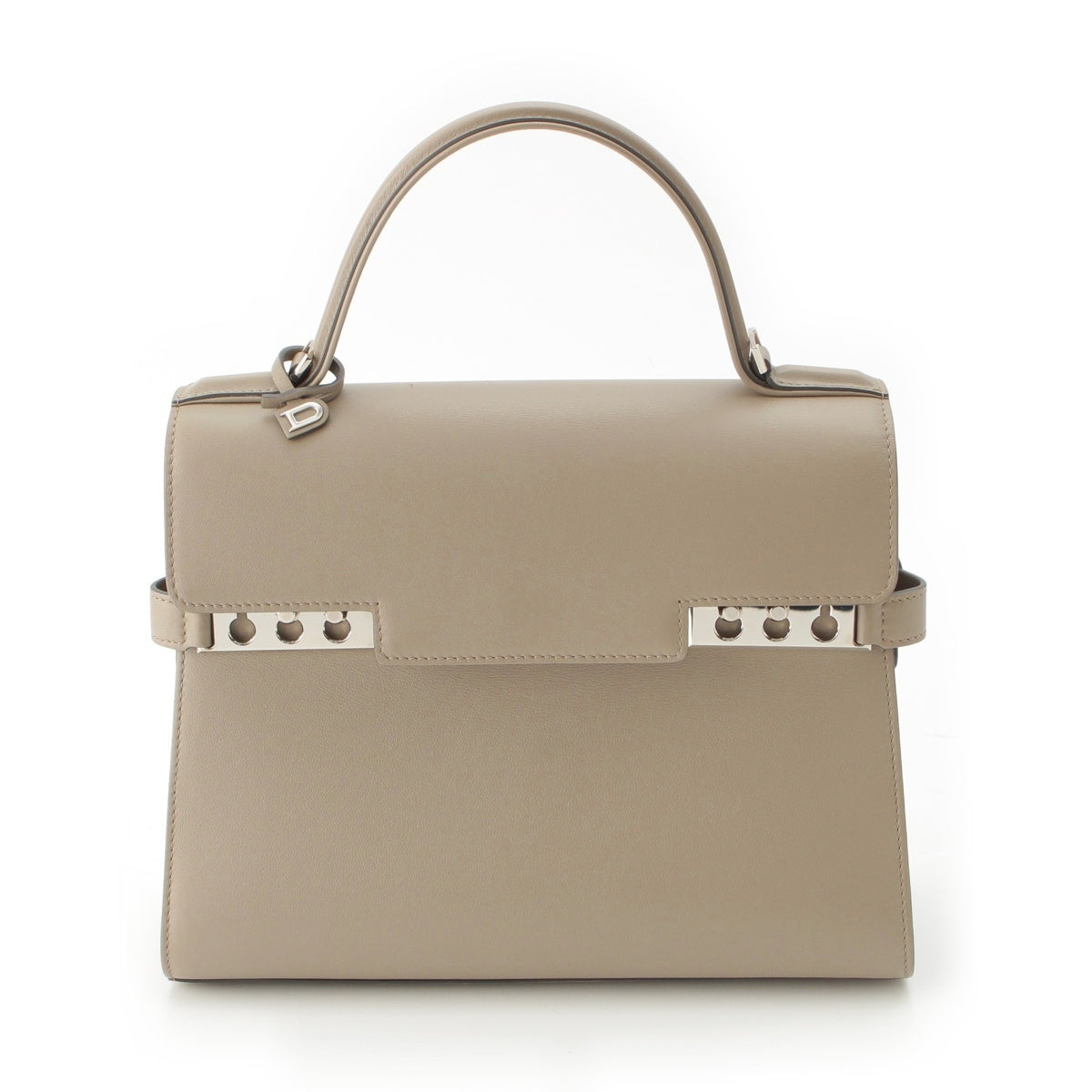 Delvaux Tampeto MM Supple calf 2WAY Shoulder Handbag AA0368AAX082DPA Gray Tourterelle I