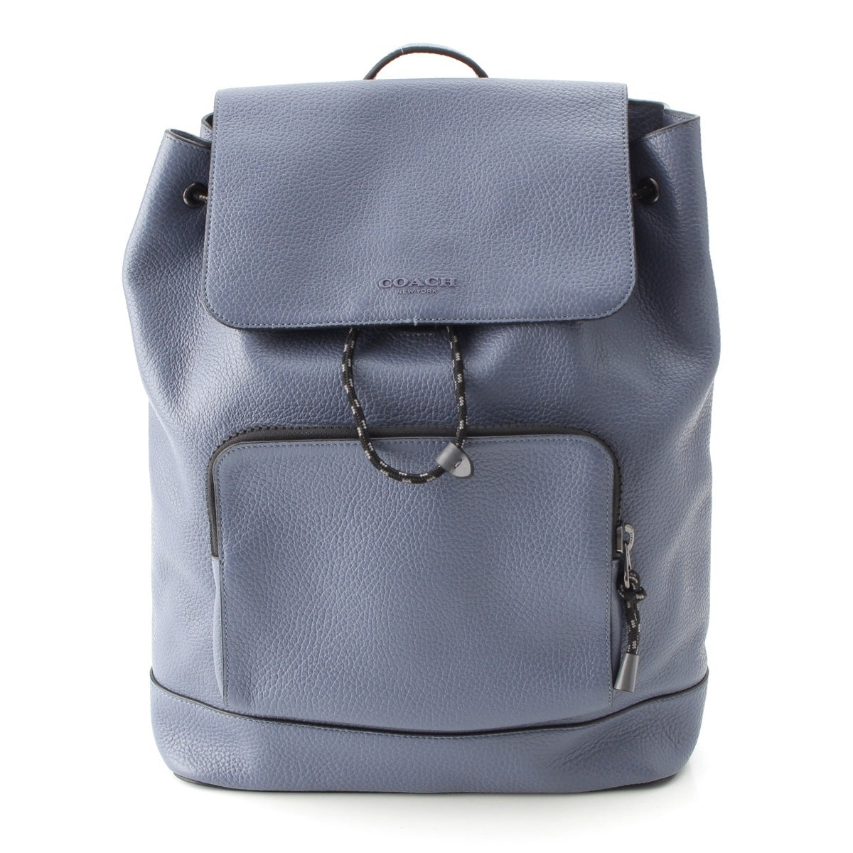 COACH Turner Backpack Pebble leather Backpack Daypack C1280 Blue