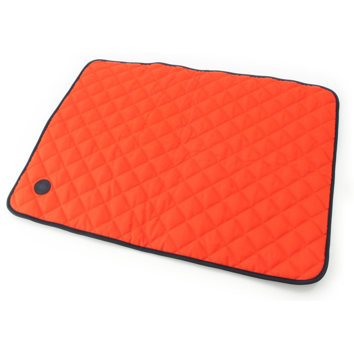HERMES polyester Dog-friendly Serie Patch Quilted Reversible Mat Fashion accessories Pet Supplies H800618E Whoo Navy