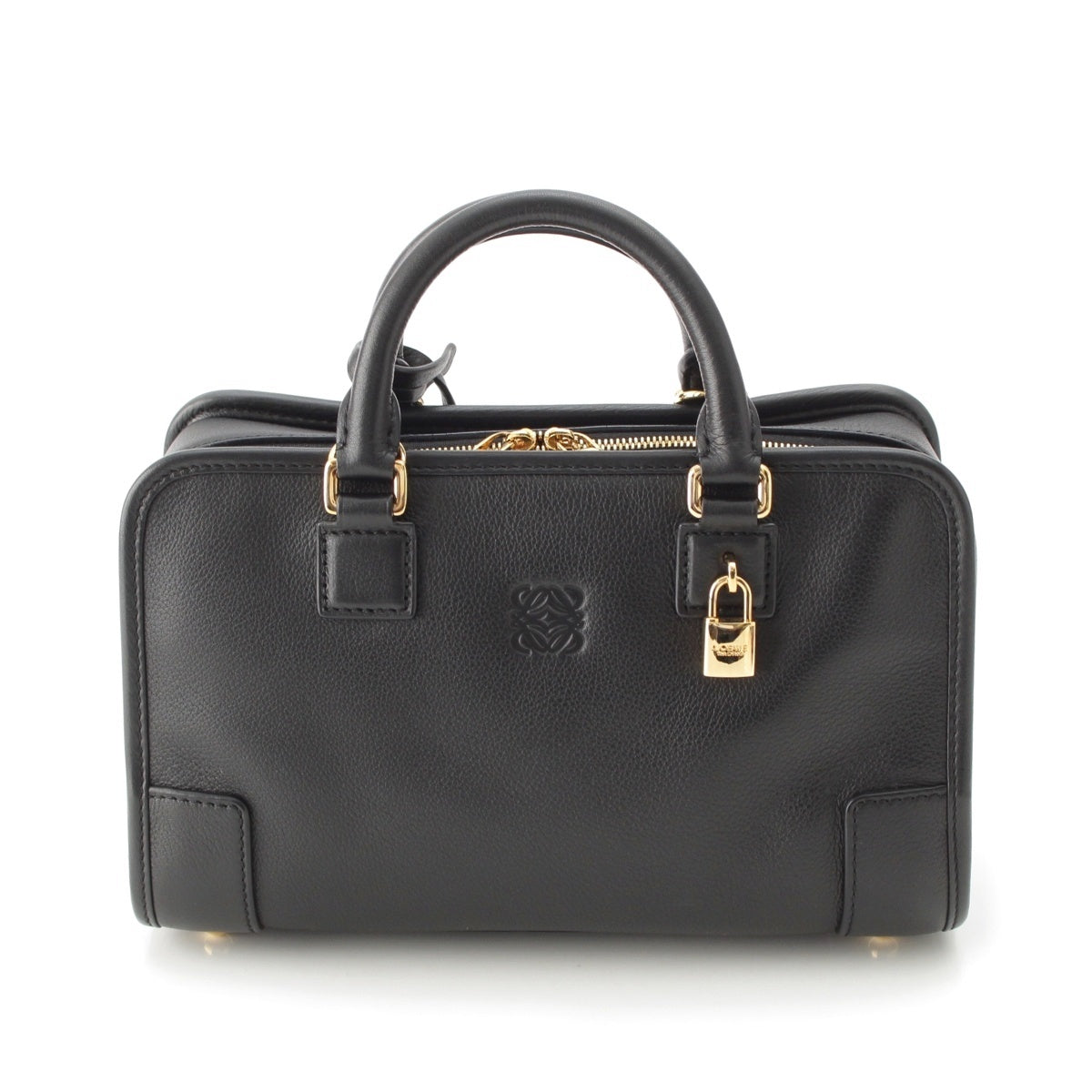 LOEWE Amazona 23 leather 2WAY Handbag black