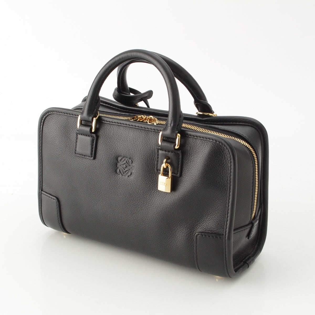 LOEWE Amazona 23 leather 2WAY Handbag black