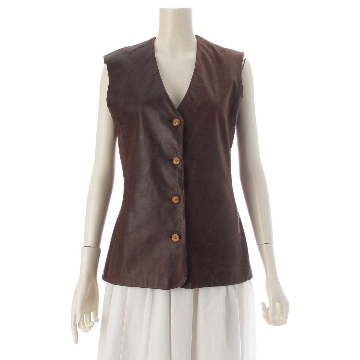 A.P.C. leather Jacket Best Brown M