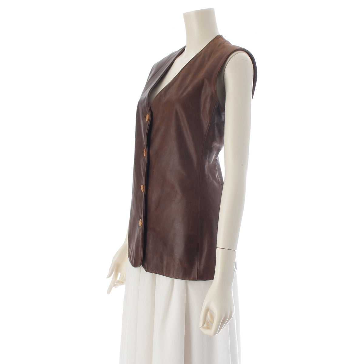 A.P.C. leather Jacket Best Brown M