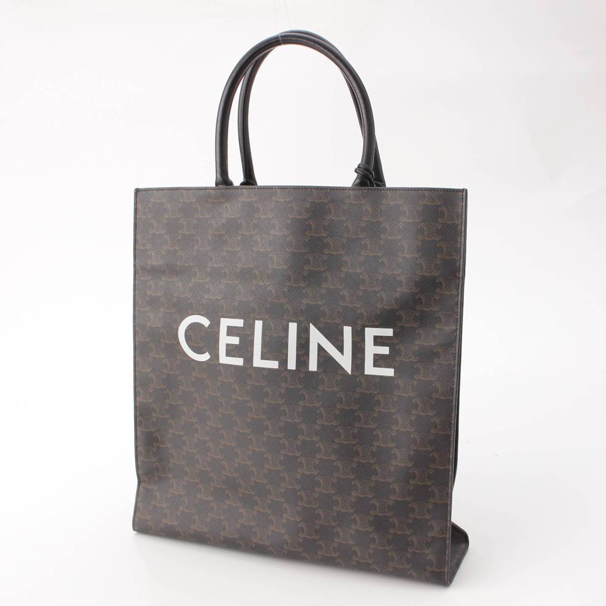 Celine バーティカルカバ ラージ トリオンフ トートバッグ 190972BRJ.38NO ブラウン (202492