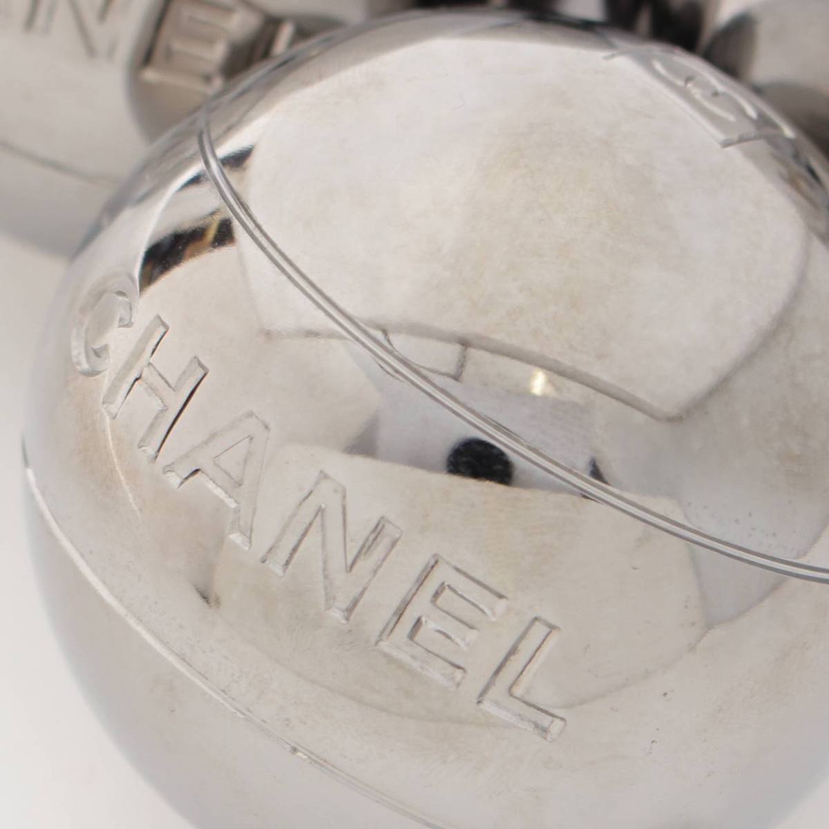 Chanel ココマーク ペタンクボール 6点セット シルバー (208385