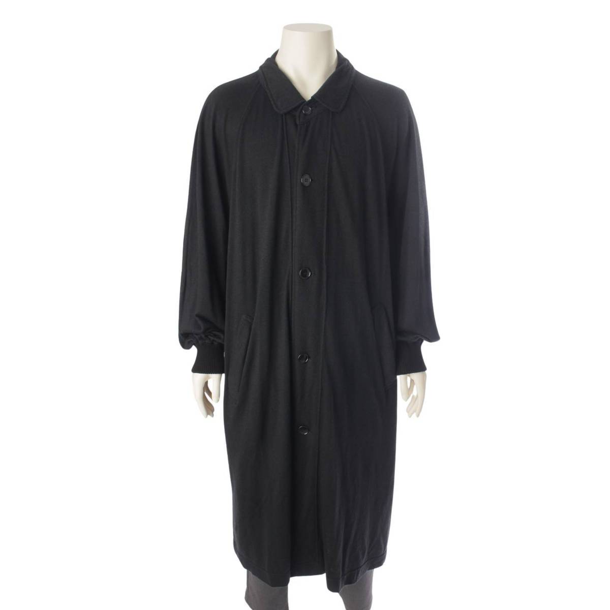 Comme des Garcons メンズ 86AW Automne-Hiver 86-87 オリジナルスタッフコート D-TK9210 ブラック M (193453