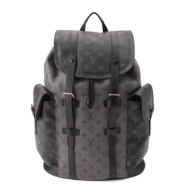 Louis Vuitton モノグラムエクリプス クリストファーPM バックパック リュック M45419 ブラック (204089